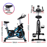 NNEDSZ Spin Bike Magnetic Exercise Bike 13KG Flywheel Fitness 150kg capacity
