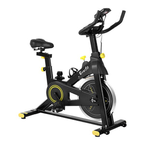 NNEDSZ Spin Bike Exercise Bike Cardio Gym Bluetooth APP Connectable