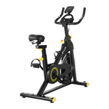 NNEDSZ Spin Bike Exercise Bike Cardio Gym Bluetooth APP Connectable