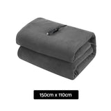 NNEDSZ Electric Heated Blanket Car Throw Rug Grey