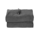 NNEDSZ Electric Heated Blanket Car Throw Rug Grey