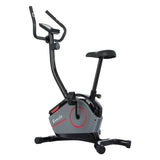NNEDSZ Magnetic Exercise Bike 8 Levels Upright Bike Fitness Home Gym Cardio