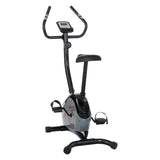NNEDSZ Magnetic Exercise Bike 8 Levels Upright Bike Fitness Home Gym Cardio