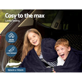 NNEDSZ Electric Heated Blanket Car Truck Throw Rug Travel Camping 12V DC Aut