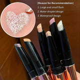 NNETM 6 colors Sparkling Highlighter Stick - Shimmering Eyeliner Pen for Brightening and Enhancing Eyes