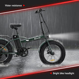 NNEDSZ 20 Inch Folding Electric Bike Urban City Bicycle eBike Rechargeable