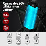 NNEDSZ 20 Inch Folding Electric Bike Urban City Bicycle eBike Rechargeable