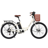 NNEDSZ 26" Electric Bike City Bicycle eBike e-Bike Commuter w/ Battery WH