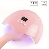 NNETM UV LED Nail Drill Kit Acrylic Nail Tips and drill Tools - Complete Manicure and Pedicure Set for Beginners