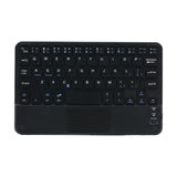 Detachable Bluetooth Keyboard Leather Tablet Case For Ipad Mini 6 With Touchpad & Holder - Black-1915196908301848578