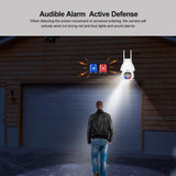 Waterproof Dome Camera With Sound And Light Alarm - 3Mp-1915197792649875459