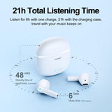 True Wireless Bluetooth Earphones With Dual-Mic - Black-1915196884809551874
