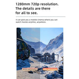 Smart Led Projector - 100 Ansi Lumens 1280X720P Basic Version-1915197787675430914