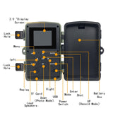 2 Lcd Infrared Trail Camera With Night Vision For Wildlife Hunting-1915197479687688195