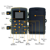 2 Lcd Infrared Night Vision Trail Camera For Wildlife Hunting-1915197556971933699