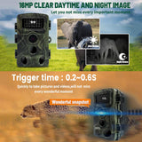 2 Lcd Infrared Night Vision Trail Camera For Wildlife Hunting-1915197556971933700