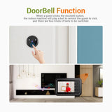 2.4 Digital Door Viewer With Night Vision Tf Card Slot Photo & Video Capture-1915197586944430083