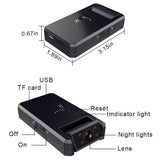 Mini Hd Wifi Camera With Infrared Night Vision - 120 Degree Recorder-1915197853911879681
