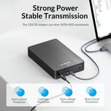 2.5 Usb3.1 Type-C Hard Drive Enclosure - Compact & Fast-1915196659260854276