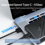 Portable Usb-C Hard Drive Enclosure - 2.5 Size-1915196647726518275
