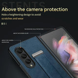 Samsung Galaxy Z Fold 4 Leather Shockproof Case-1915196533628866564