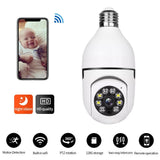 Smart Wifi Light Bulb Camera With Hd 2Mp Resolution Motion Detection Two-Way Audio Night Vision And 8G Tf Card-1915198260465766401
