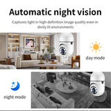 Smart Wifi Light Bulb Camera With Hd 2Mp Resolution Motion Detection Two-Way Audio Night Vision And 8G Tf Card-1915198260465766407