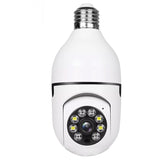 Smart Wifi Light Bulb Camera With Hd 2Mp Resolution Motion Detection Two-Way Audio Night Vision And 8G Tf Card-1915198260465766400