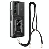 Samsung Galaxy Z Fold 4 Camshield Lanyard Case With Slide Ring-1915196689245933568