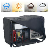 Waterproof Generator Cover - 97X76X76Cm - Black Oxford Cloth-1915196652021485571