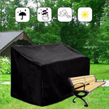 Waterproof Dustproof Sofa Recliner Cover - 190X66X89 / 69Cm - Black-1915196651266510853