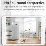 2.0Mp Wifi Light Bulb Camera With Motion Detection And Night Vision - Dual Light Source White-1915197118990127108