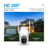 Wireless Solar Camera With Pir Alarm & Cloud Storage - 3Mp Full Colour Night Vision Two-Way Audio-1915198438195204099
