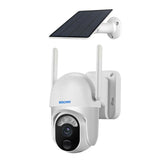 Wireless Solar Camera With Pir Alarm & Cloud Storage - 3Mp Full Colour Night Vision Two-Way Audio-1915198438195204096