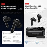 Pro Tws Wireless Bluetooth Earphones With Led Display - Black-1915196956444069895