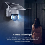 Solar Wifi Ptz Camera With Pir Detection - 2.4G - Battery Powered-1915197206688829441
