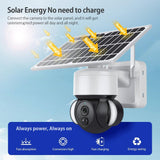 Solar Wifi Ptz Camera With Pir Detection - 2.4G - Battery Powered-1915197206688829443
