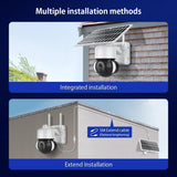 Solar Wifi Ptz Camera With Pir Detection - 2.4G - Battery Powered-1915197206688829445