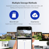 Solar Wifi Ptz Camera With Pir Detection - 2.4G - Battery Powered-1915197206688829449