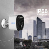 Wireless Solar Ip Camera With Night Vision & Two-Way Audio-1915197527427256325