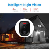 Wireless Solar Ip Camera With Night Vision & Two-Way Audio-1915197527427256327
