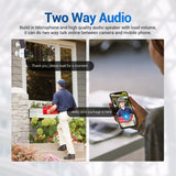 Wireless Solar Ip Camera With Night Vision & Two-Way Audio-1915197527427256328