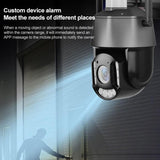 Wireless Wifi Laser Camera With Two-Way Voice & Mobile Monitoring - 5Mp Black-1915196832284282887