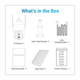 Smart Solar Camera With Night Vision And Two-Way Voice Intercom-1915197737553498115