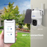 Smart Solar Camera With Night Vision And Two-Way Voice Intercom-1915197737553498118
