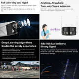 Smart Humanoid Recognition Wifi Alarm Camera - 180 Degree Dual 2Mp Ip-1915198286956990469