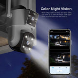 2Mp Dual Lens Dual Screen Wifi Camera With Two-Way Voice & Motion Detection Cloud Storage Support-1915196518768447494