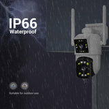 2Mp Dual Lens Dual Screen Wifi Camera With Two-Way Voice & Motion Detection Cloud Storage Support-1915196518768447496
