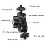 360 Pivot Magic Arm With Ball Head Bracket - Black-1915196853608124418