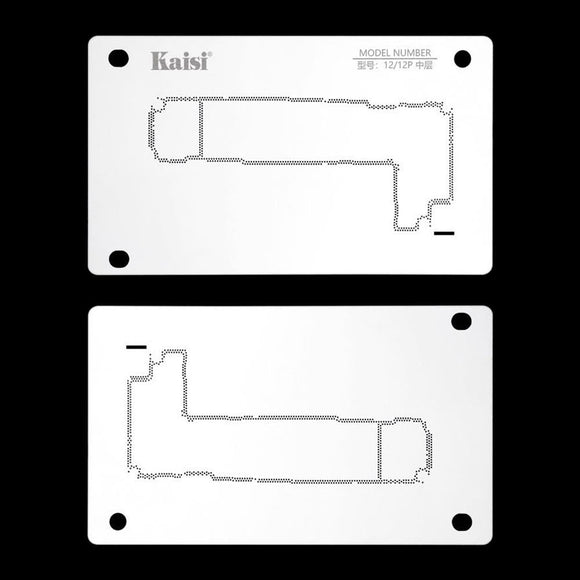 Kaisi 18-In-1 Bga Reballing Platform For Iphone X / 14 Pro Max - Silicone Middle Layer-1915197210182684673